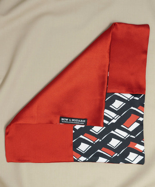 After 8  Multicolored Pocket Square