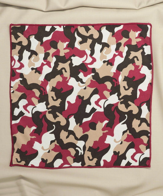 Sun & Sand Multicolored Pocket Square