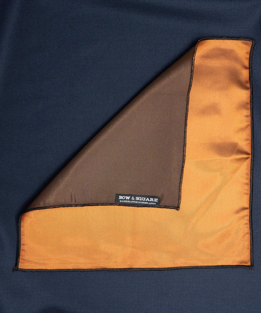 Orange Pocket Square