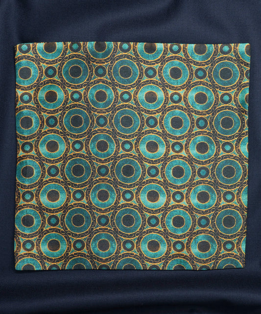 Green Pocket Square
