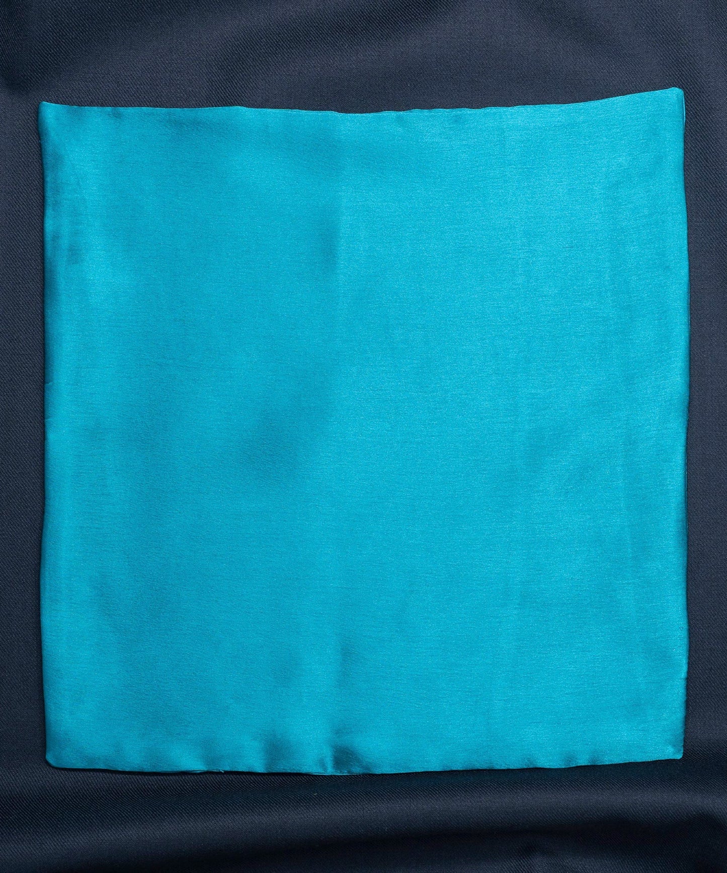 Blue Pocket Square