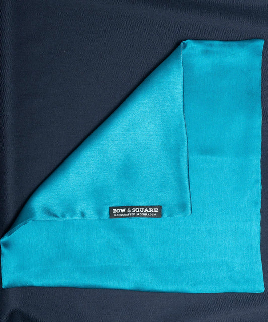 Blue Pocket Square