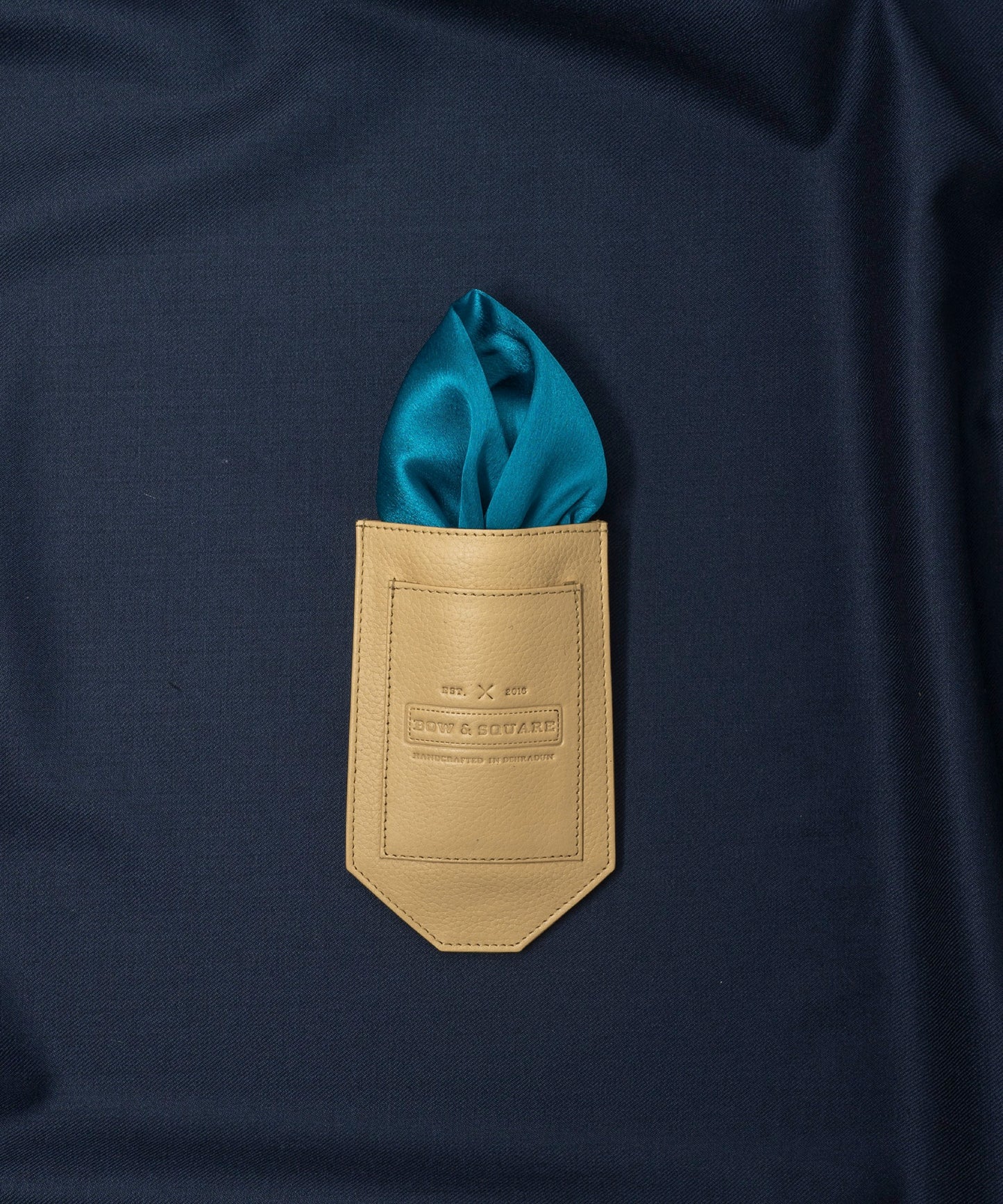 Blue Pocket Square