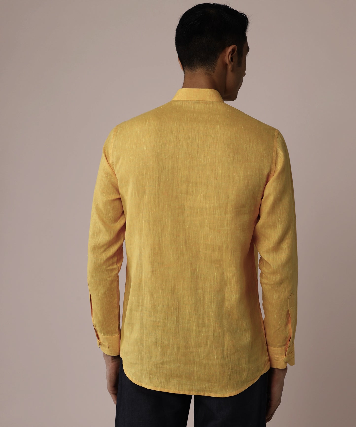 Marigold Yellow Popover Shirt